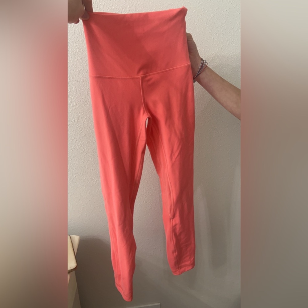 Lululemon| align leggings - glaze pink : womens size 0, 25”